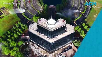 New Jersey’s Sheraton Crossroad Hotel demolitioned in seconds