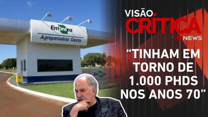 Rodrigues sobre criação da Embrapa: “Precisávamos de um país autossuficiente” | VISÃO CRÍTICA