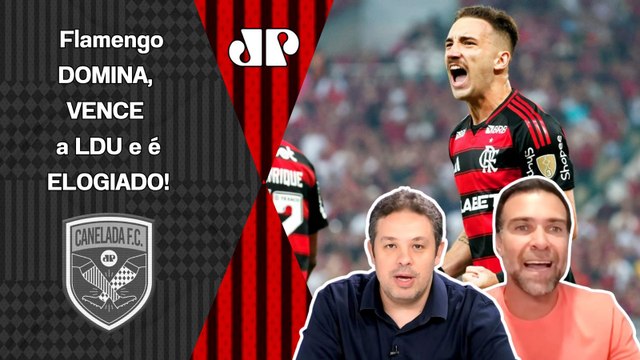 MEU DEUS DO CÉU! O Flamengo HOJE MOSTROU que... VITÓRIA sobre a LDU é ELOGIADA!