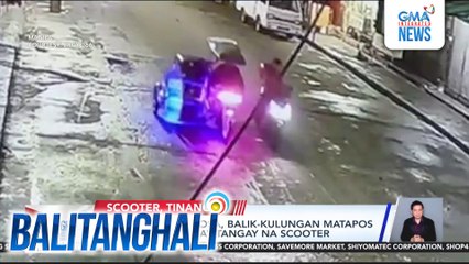 2 dating magkakosa, balik-kulungan matapos mahuli-cam na may tangay na scooter | Balitanghali