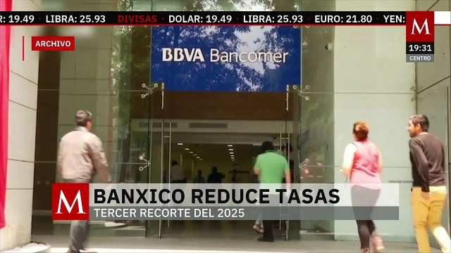 Banxico reduce tasas; acumula 50 puntos base en la tasa de interés de referencia