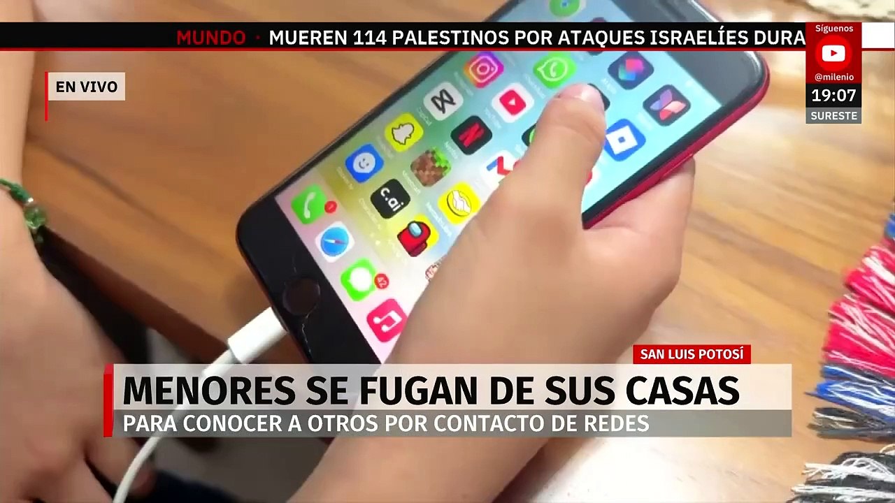 En SLP, reportan fuga de menores de sus hogares para conocer a otras personas contactadas por redes