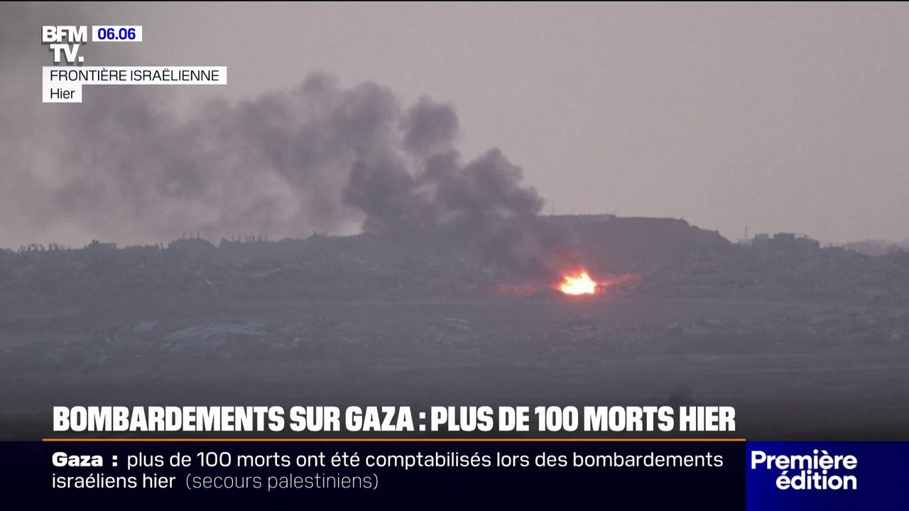 Guerre à Gaza: plus de 100 morts dans de nouveaux bombardements israéliens