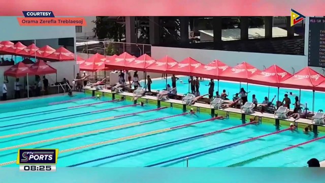 National Training Pool Swimmer TJ Amaro, sasabak sa huling taon ng junior swimming meets ngayong taon
