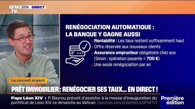La renégociation automatique des prêts, nouvelle proposition des banques pour attirer de nouveaux clients