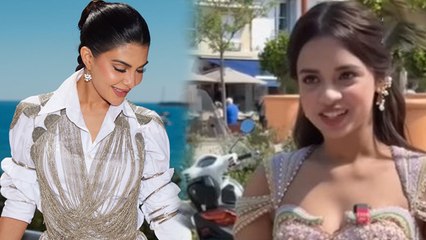 Cannes 2025: Jacqueline Fernandez और Nitanshi Goel Red Carpet Look Viral, किसने लूटी महफिल..