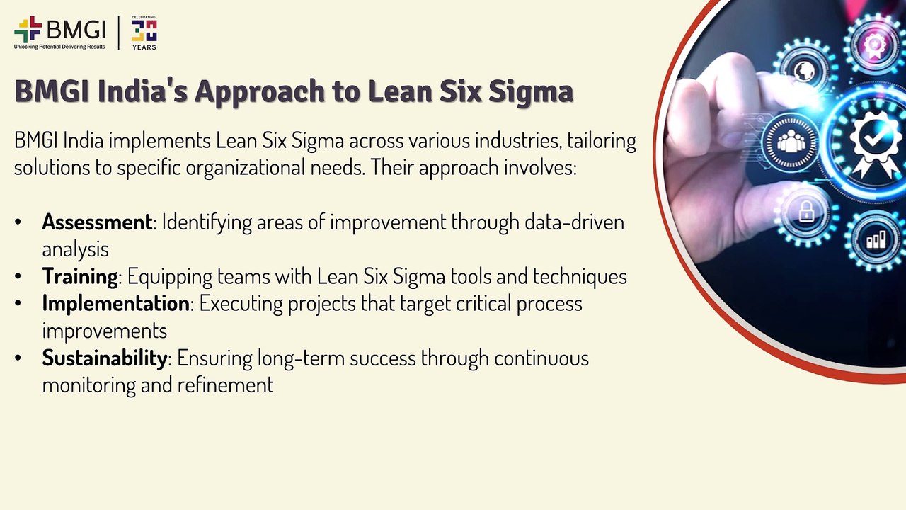 Streamlining Success How BMGI India's Lean Six Sigma Drives Operational Excellence