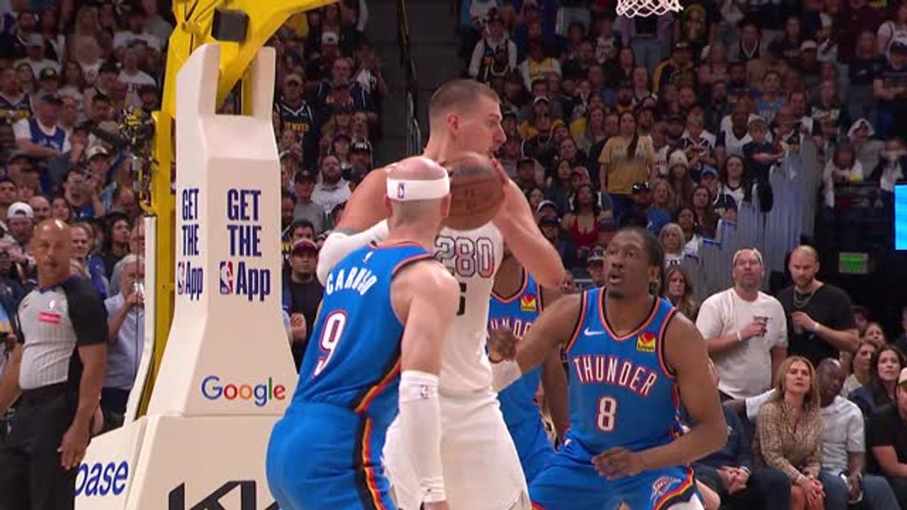 That was some sorcery by Nikola Jokic!