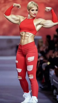 Healthy beauty is the king! Well-beauty and body shape are the perfect combination of AI beauty's strength and beauty#Strength and beauty