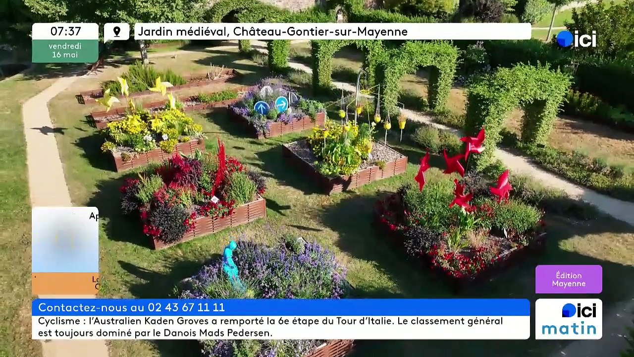 16/05/2025 - ici matin par ici Mayenne en vidéo