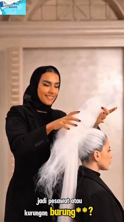 🎬Bentuk Rambut Jadi Pesawat & Kurungan Burung?!