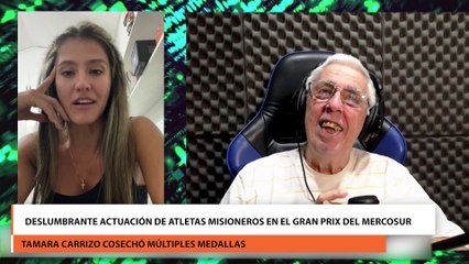 Deslumbrante actuación de atletas misioneros en el Gran Prix del Mercosur