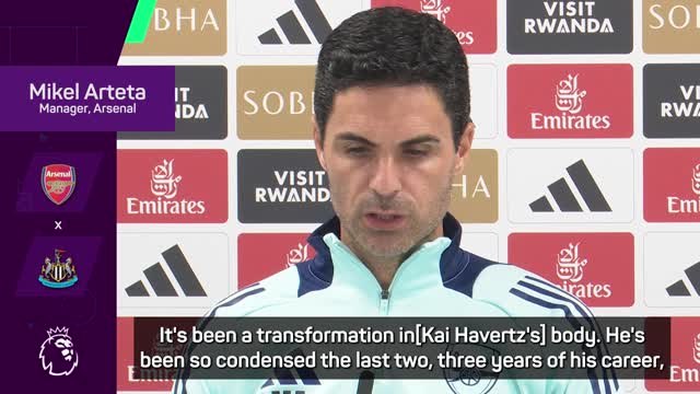 Havertz has an unbelievable mindset - Arteta