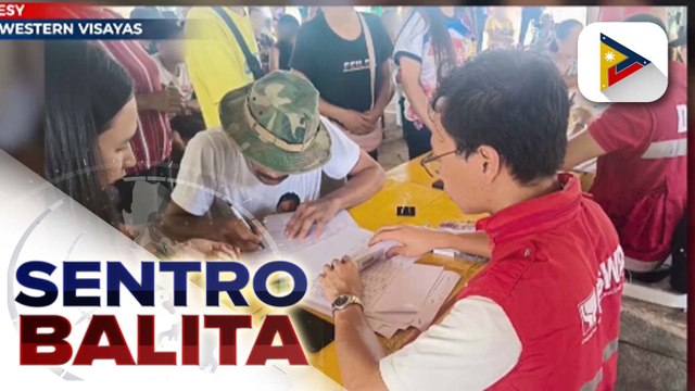 Higit 1,700 ng inilikas na pamilya sa Negros Island dahil sa Bulkang Kanlaon, nakatanggap ng cash assistance mula sa DSWD