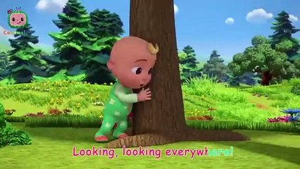 Hide _ Seek Song _ Baby Animals Play - Cocomelon Animal Time Nursery Rhymes _ Kids Songs