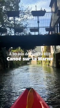 🚣‍♀️ On fait une pause de Paris ?Fais une balade en canoë sur la Marne : nature, calme et jolis villages au fil de l’eau 🌿☀️ 📍À moins d’1h de Paris — accessible en RER©️ Crédit : Petit Mauda👉🏻 Abonne-toi ! 🌳