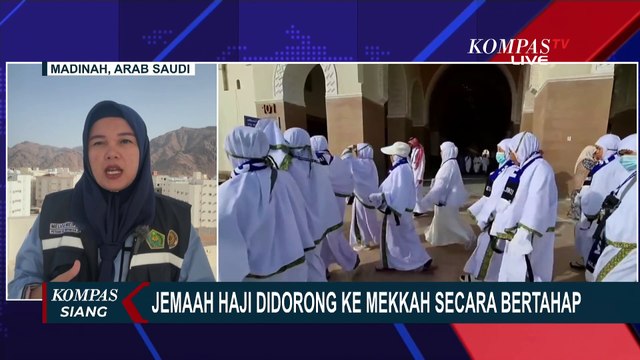 Jemaah Haji Laksanakan Shalat Jumat Pertama di Tanah Suci