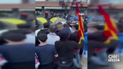 Barselona'da maç öncesi kaos yaşandı! Aracıyla taraftarların arasına daldı: 13 yaralı