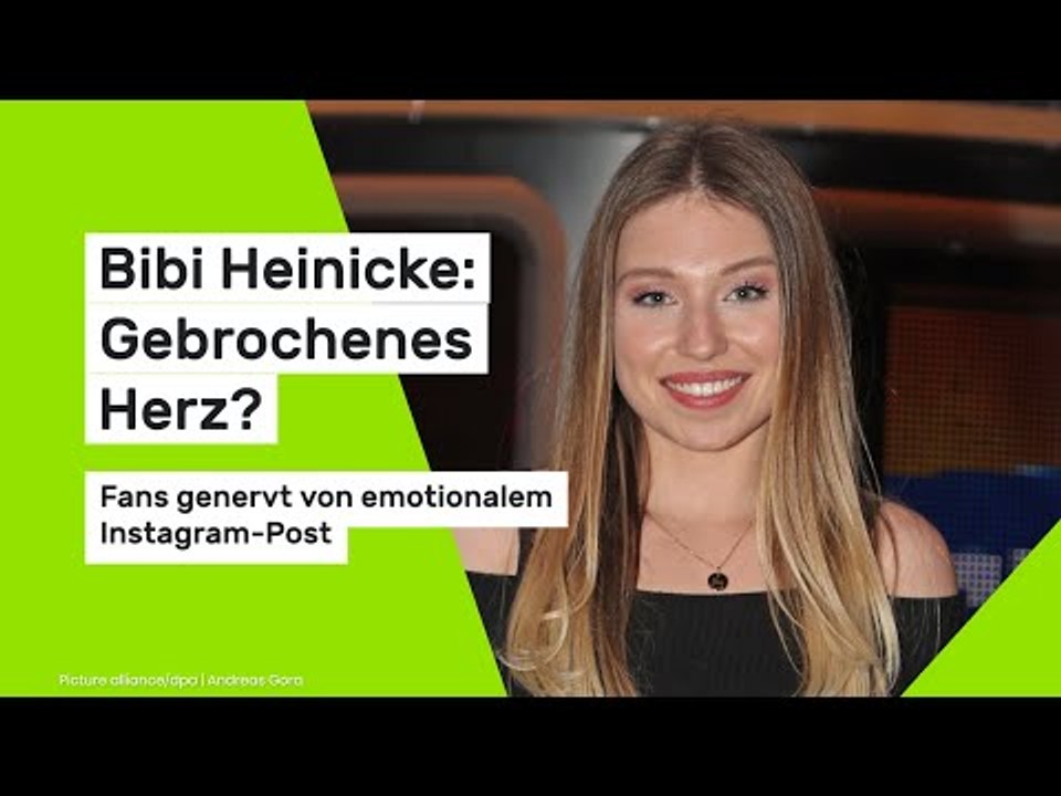 Bibi Heinicke: Gebrochenes Herz? Fans genervt von emotionalem Instagram-Post