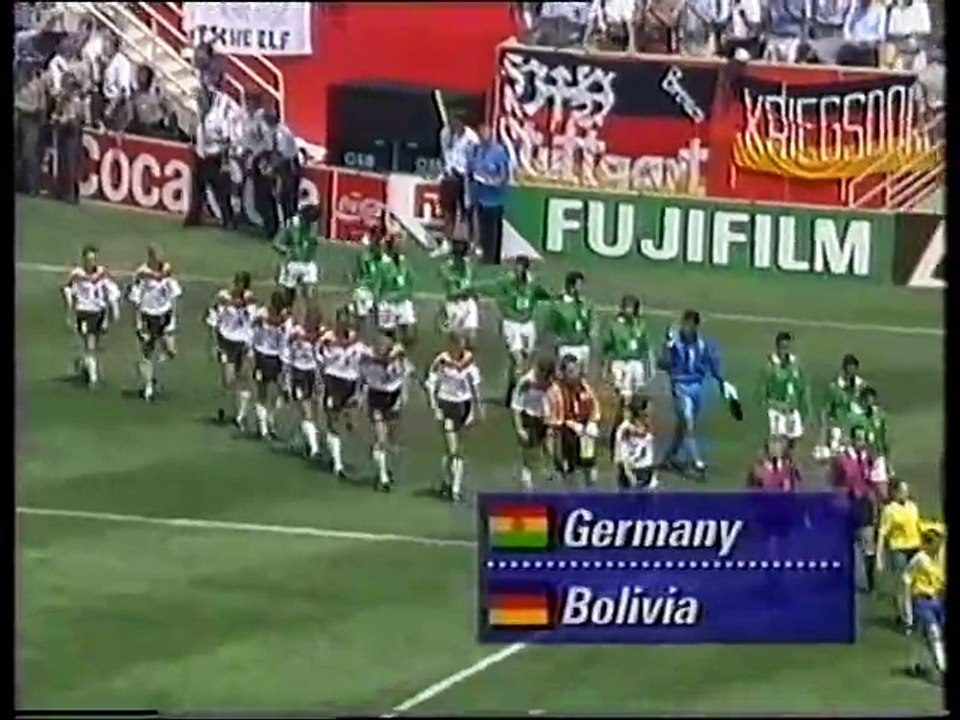 1994 FIFA World Cup - Germany v. Bolivia