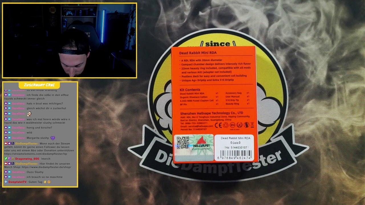 Hellvape Dead Rabbit Mini RDA Review und Test