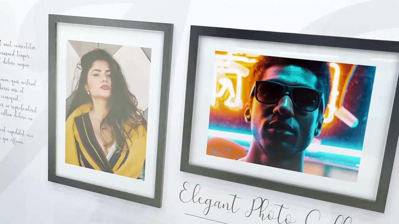 Elegant Photo Gallery - After Effects Templates - WorldASR.com