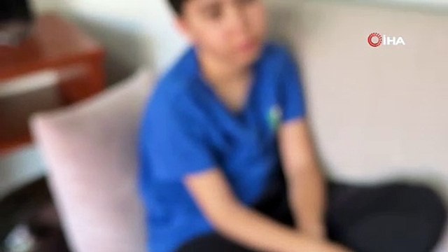 13 yaşındaki çocuğun kafasına kale direği düştü!
