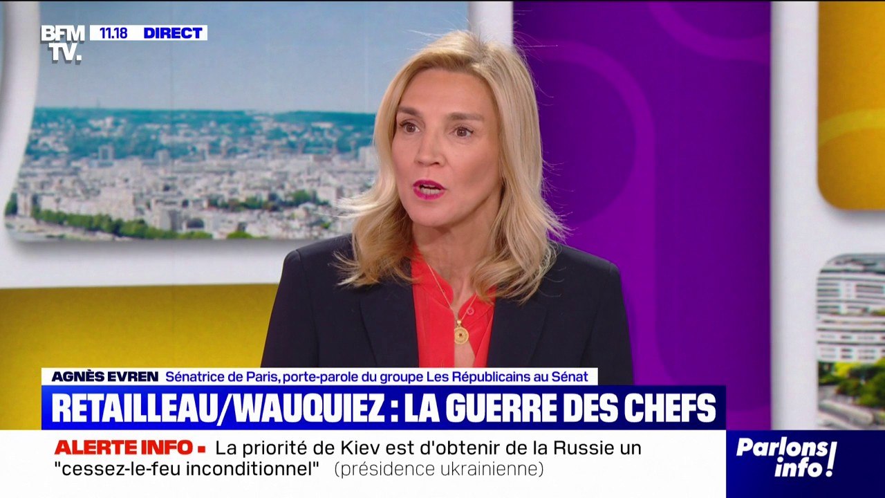 Présidence des Républicains: "Bruno Retailleau a réussi l'exploit d'élargir l'espace politique de la droite", assure Agnès Evren (sénatrice LR de Paris)