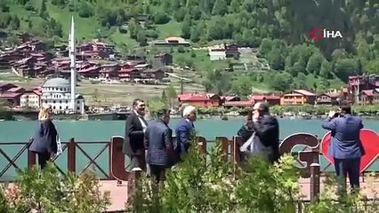 TBMM heyeti, turizm merkezi Uzungöl’de incelemelerde bulundu