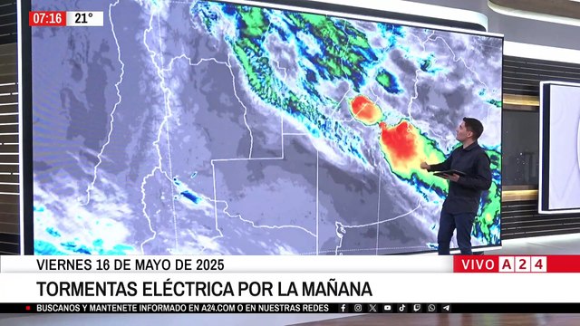 ⛈️ Tormentas fuertes azotan Buenos Aires y otras 6 provincias