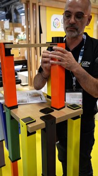 Uzy : Pour réaliser des meubles personnalisés (Cette vidéo a été réalisée sans contrepartie ni cadeau ni rémunération à la Foire de Paris)