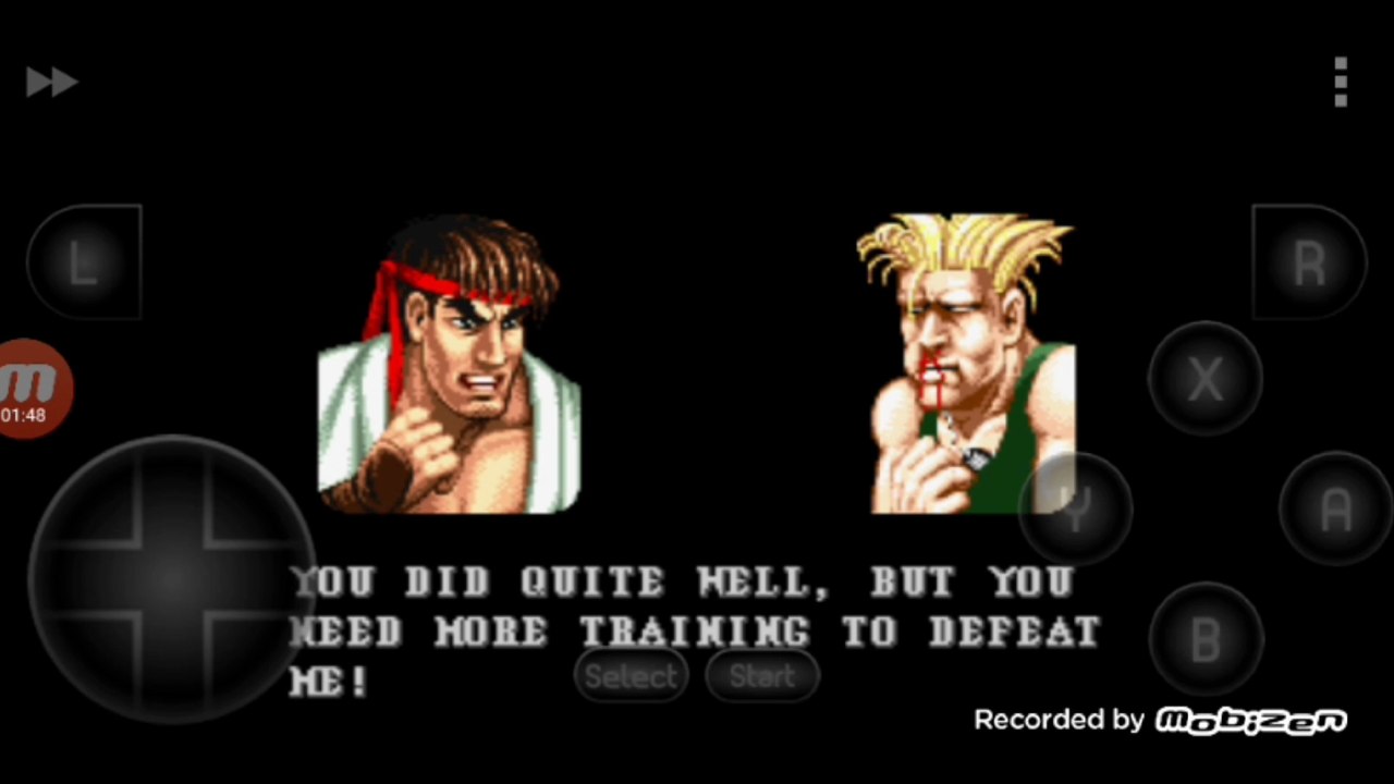 Street Fighter II Turbo: Hyper Fighting Ryu vs Guile luta completa