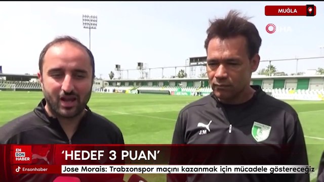 Jose Morais: Trabzonspor maçını kazanmak için elimizden gelen mücadeleyi göstereceğiz