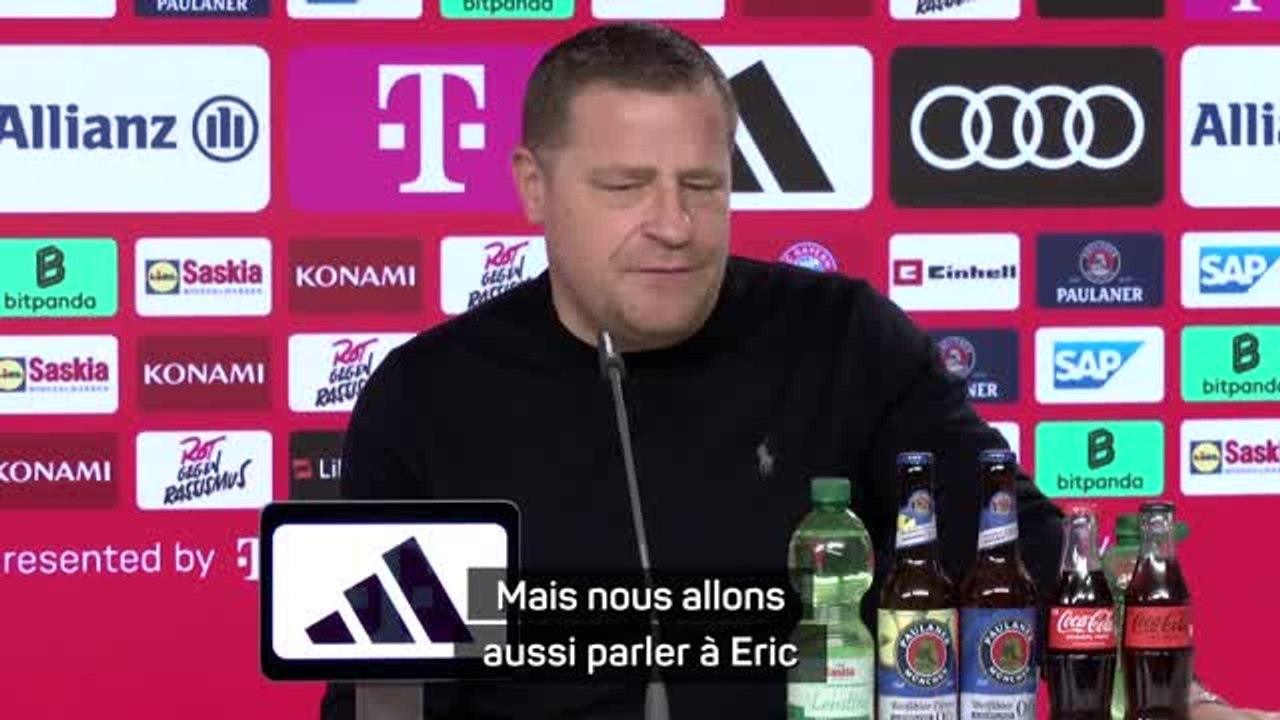Bayern - Eberl : "Nous allons parler à Dier et lui demander comment il voit les choses"