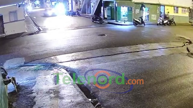 Cámaras de seguridad capta momento de incidente a tiros que dejó un fallecido y dos heridos en sector “Rabo de Chivo” SFM