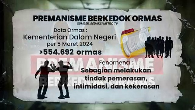 Premanisme Berkedok Ormas
