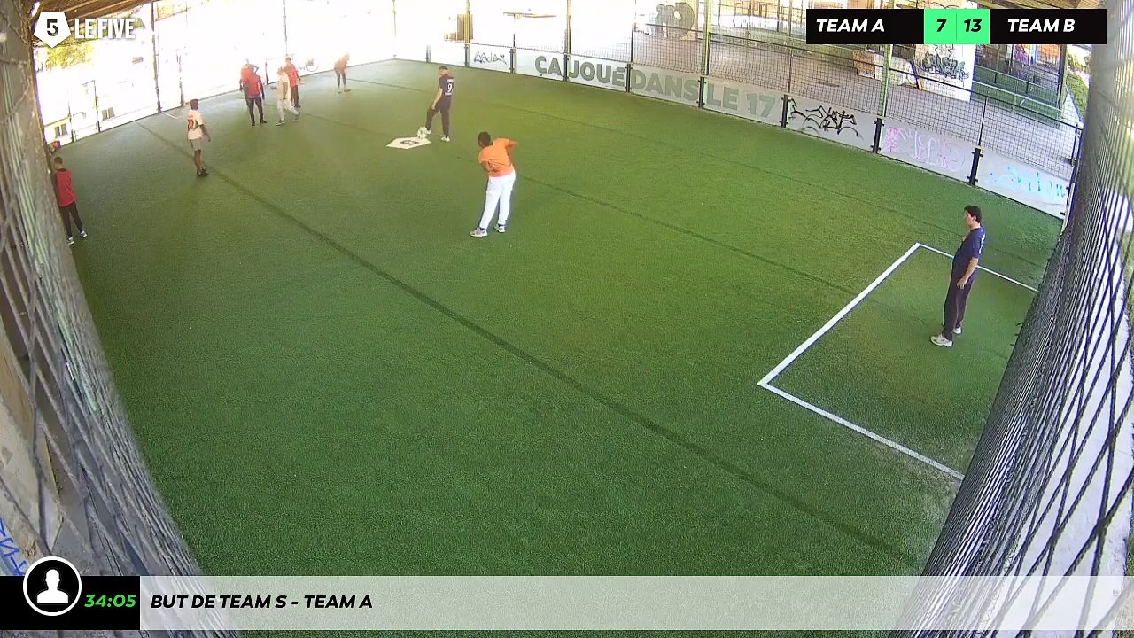 But de Team S - Team A