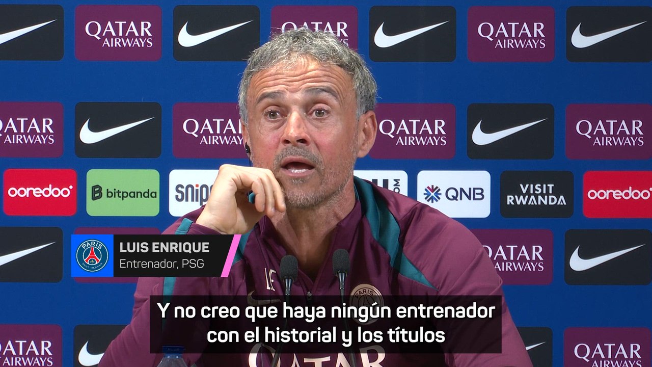 Luis Enrique: “No voy a desearle mucho éxito a Ancelotti con Brasil...”