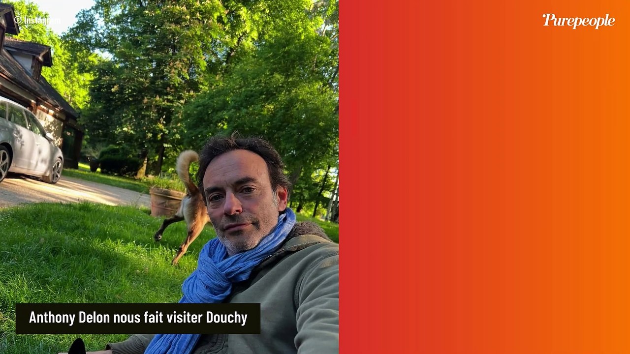 Anthony Delon ouvre les portes de Douchy, propriété d'Alain Delon, comme jamais il ne l'a fait : un domaine loin d'être un palace sans âme
