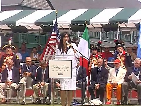 Gabriela Sabatini: Discurso de incorporación al Salón de la Fama, 2006