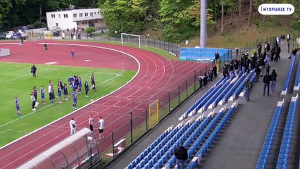 Podziękowania kibiców Floty po meczu z Pogonią II Szczecin