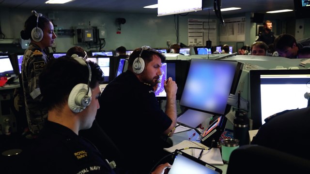 Royal Navy warship HMS Dragon destroys supersonic missile