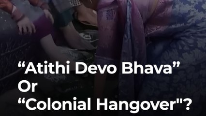 Miss World Contestants Get Feet Washed at Telangana Temple, Sparks Outrage