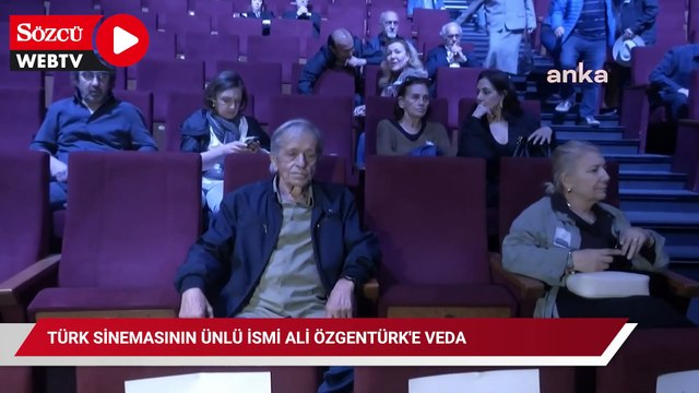 Türk sinemasının ünlü ismi Ali Özgentürk'e veda