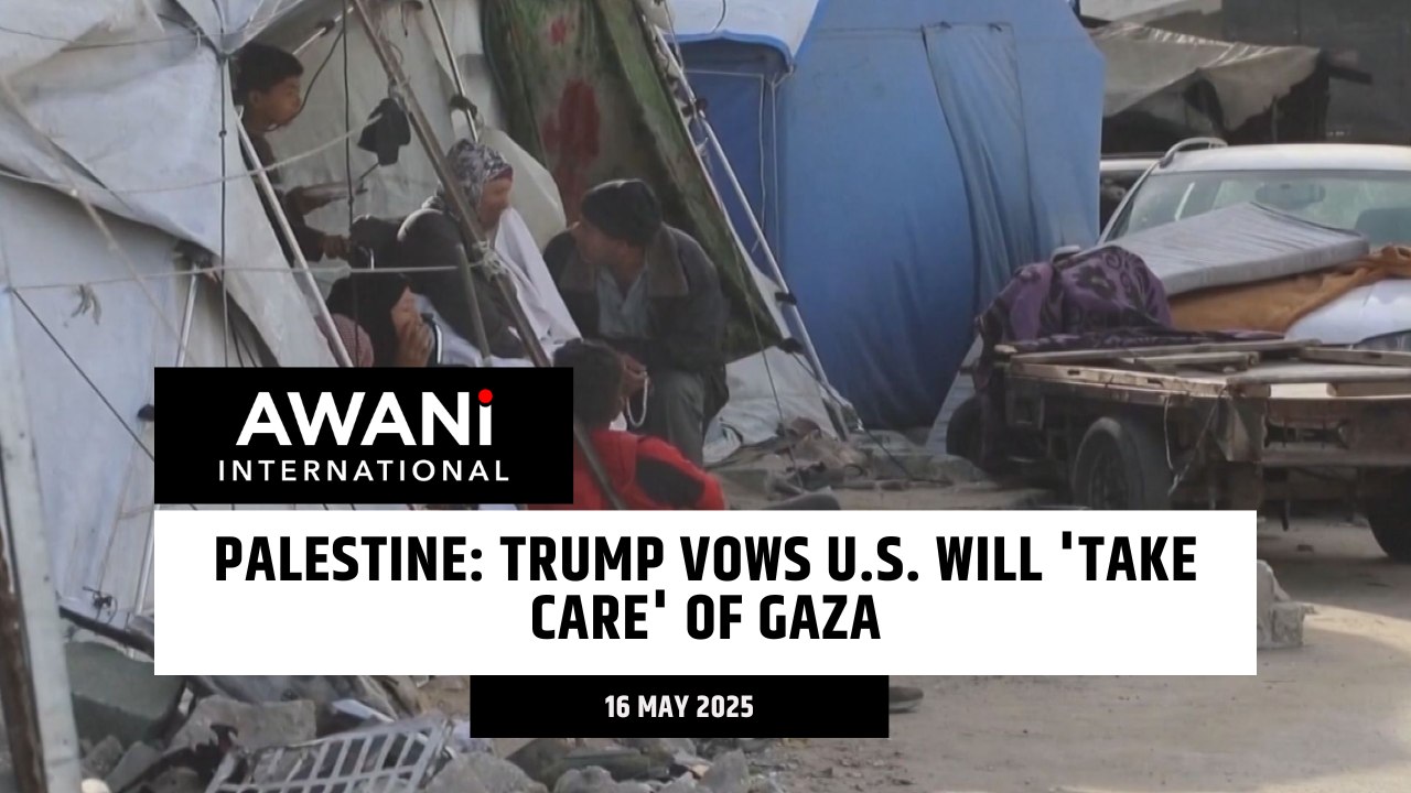 Palestine: Trump vows U.S. will 'take care' of Gaza