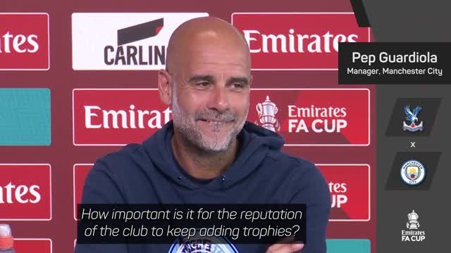 Winning the FA Cup 'massively important' for City - Guardiola