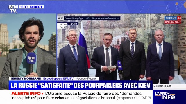 Pourparlers sur l'Ukraine: la Russie se dit satisfaite de la première réunion à Istanbul