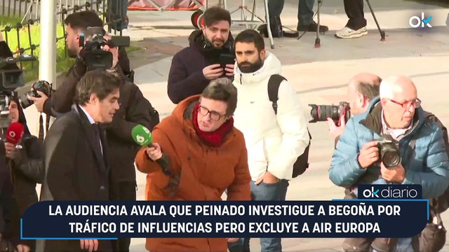 La Audiencia avala que Peinado investigue a Begoña por tráfico de influencias pero excluye a Air Europa