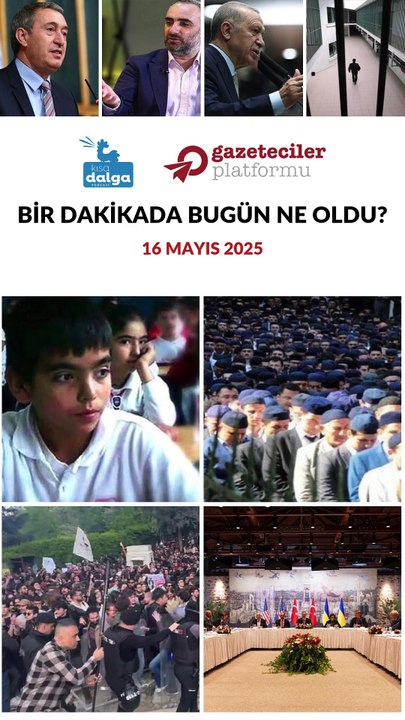 Bir dakikada bugün ne oldu?
