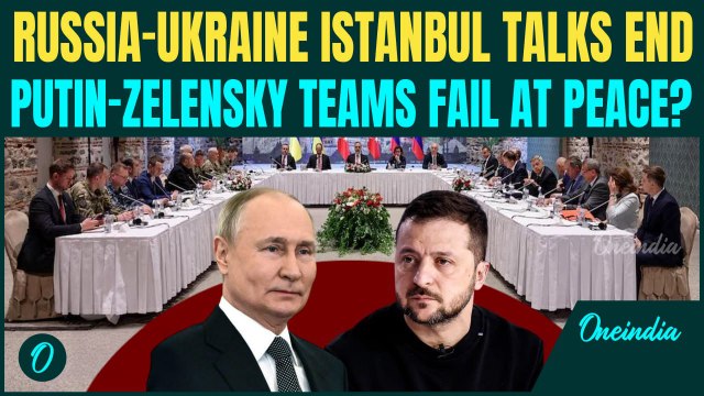 Istanbul Talks BREAKING: Putin, Zelensky Delegation Fails at Peace in Istanbul? Ukraine Peace Far